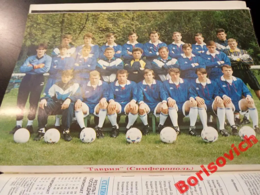 Журнал Мир футбола Украинский футбол Спецвыпуск 1994 / 1995 гг 112 страниц 5