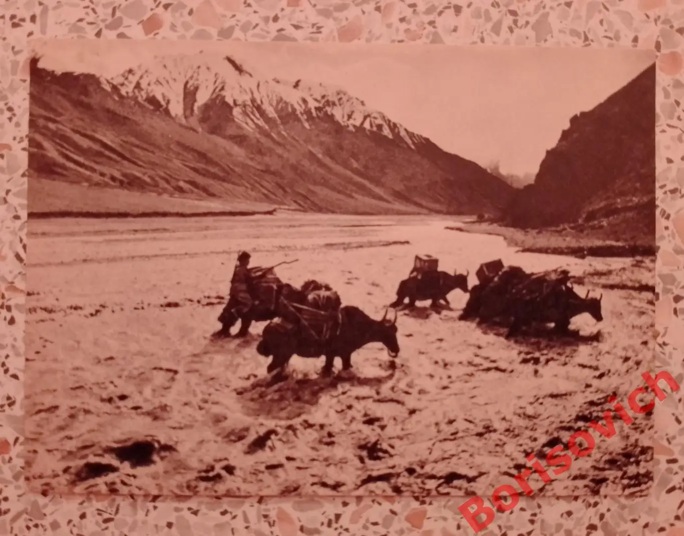 Переправа через горную реку 1956