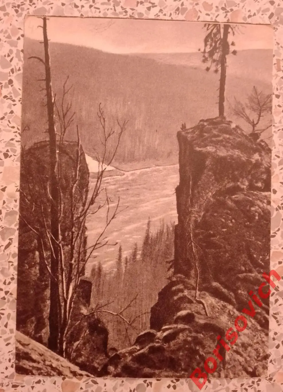 Река Подкаменная Тунгуска ( Приток Енисея) 1956