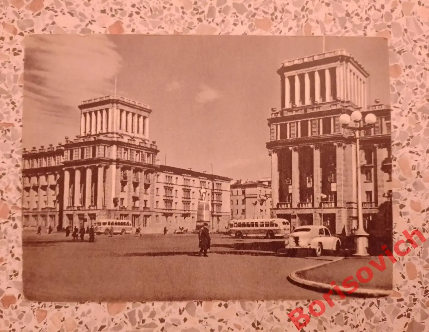 Норильск Октябрьская площадь 1956