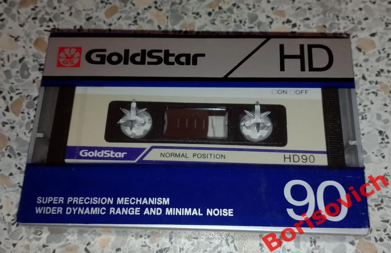 АУДИОКАССЕТЫ БЛОК ЧИСТЫЕ ЗАПЕЧАТАННЫЕ GOLD STAR HD90 Normal 10 штук 2