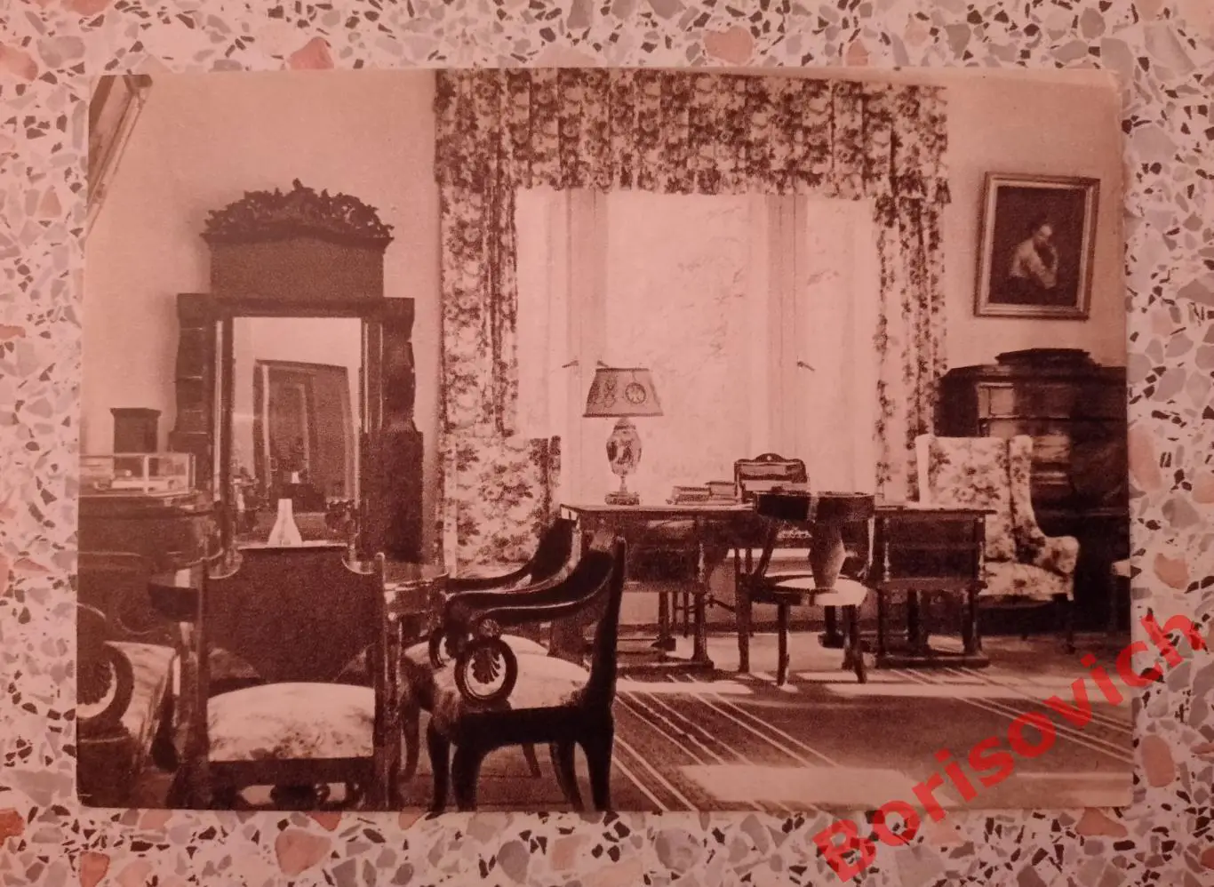 Горки Рабочий кабинет В. И. Ленина и комната Н. К. Крупской 1962