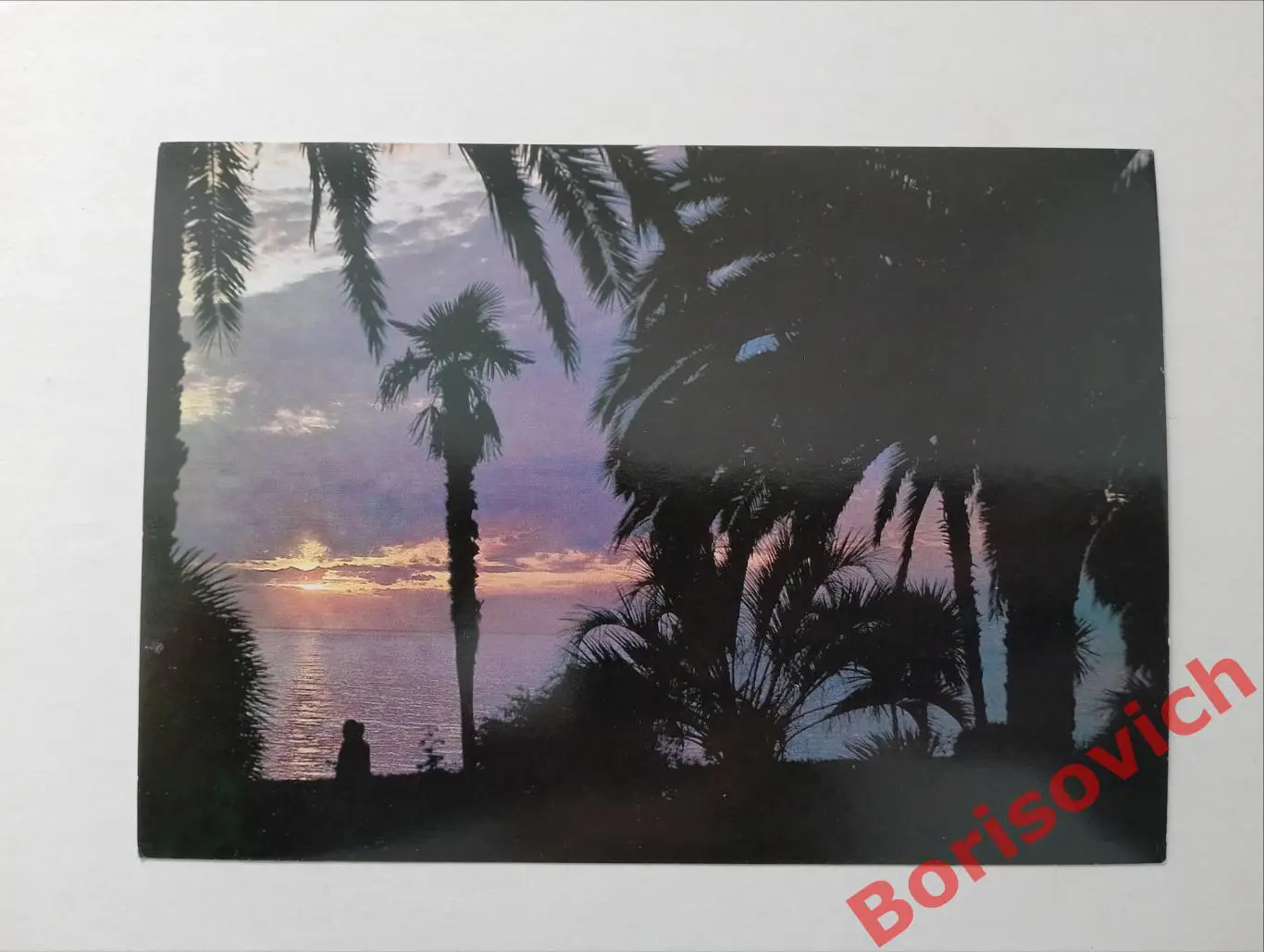 ГАГРА - ПИЦУНДА Закат на море 1982