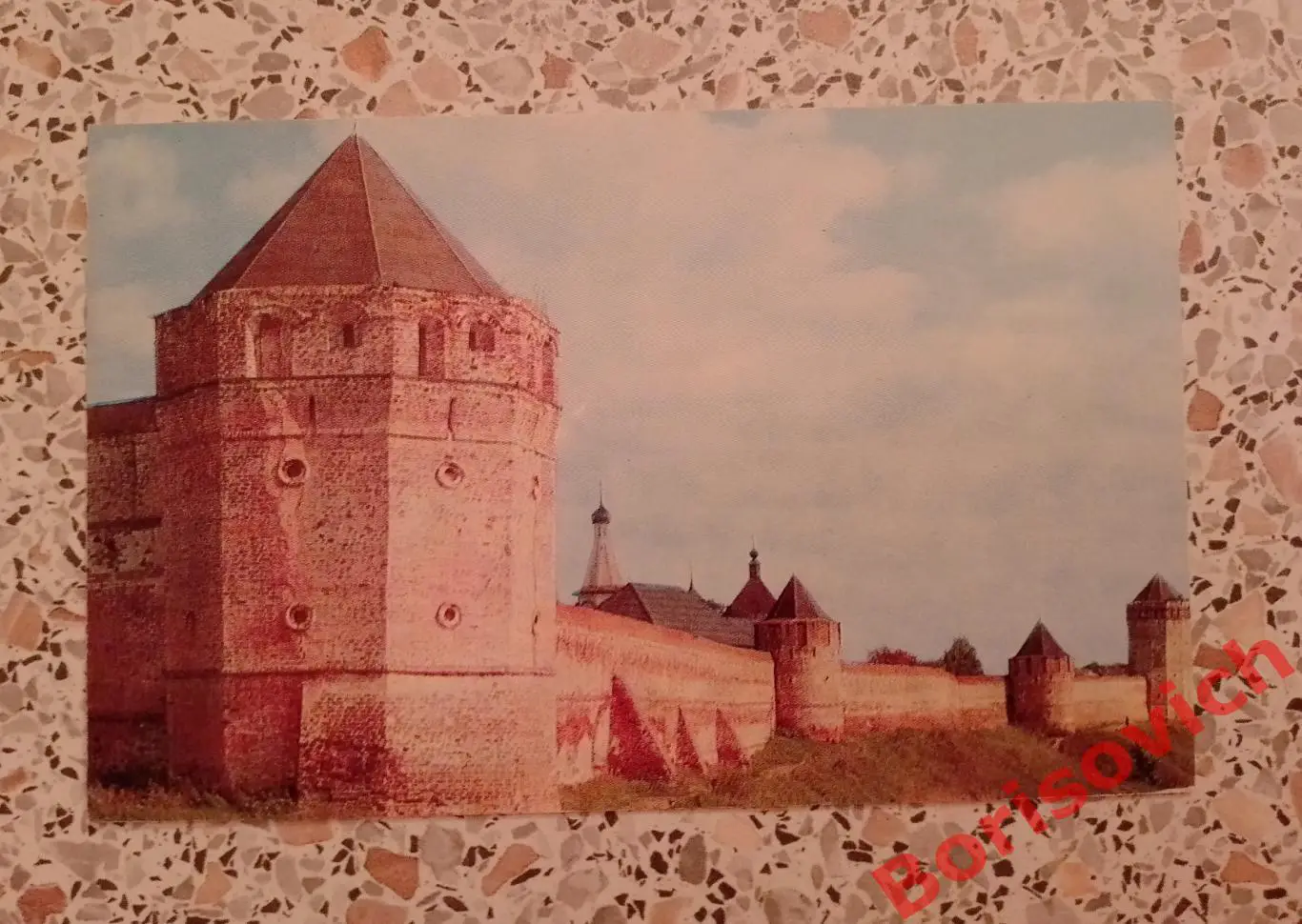 Суздаль Крепостные стены и башни Спасо-Ефимовского монастыря 1978