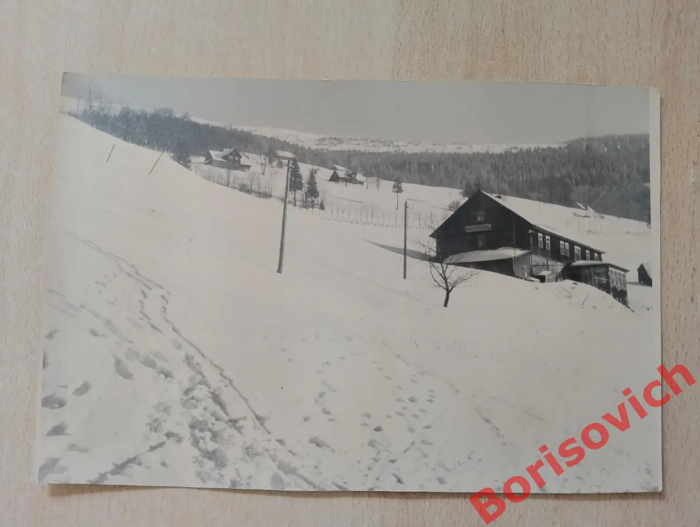 Фото Чехия Гигантские горы Гаррахов 1950-е