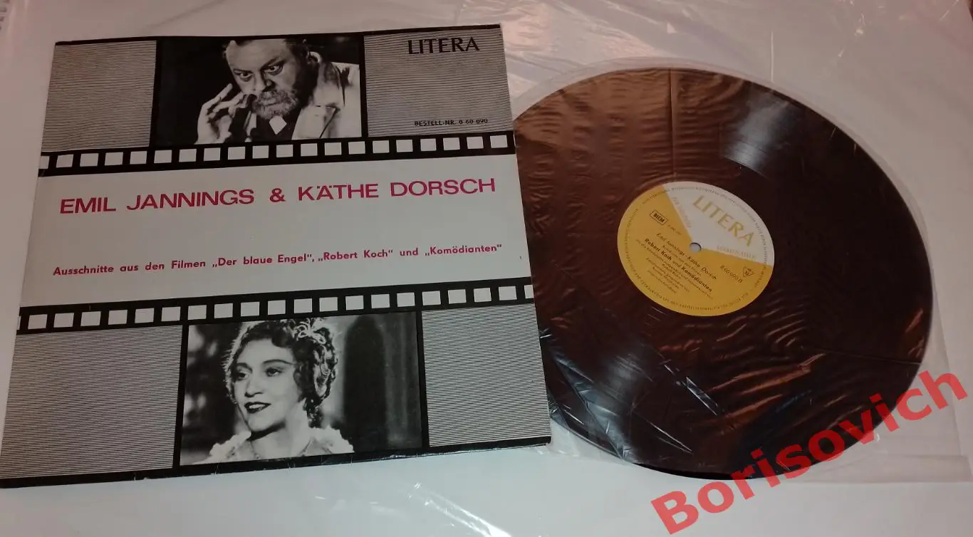 Эмиль Яннингс и Кети Дорш ОТРЫВКИ ИЗ ФИЛЬМОВ Голубой ангел Роберт Кох Комедианты