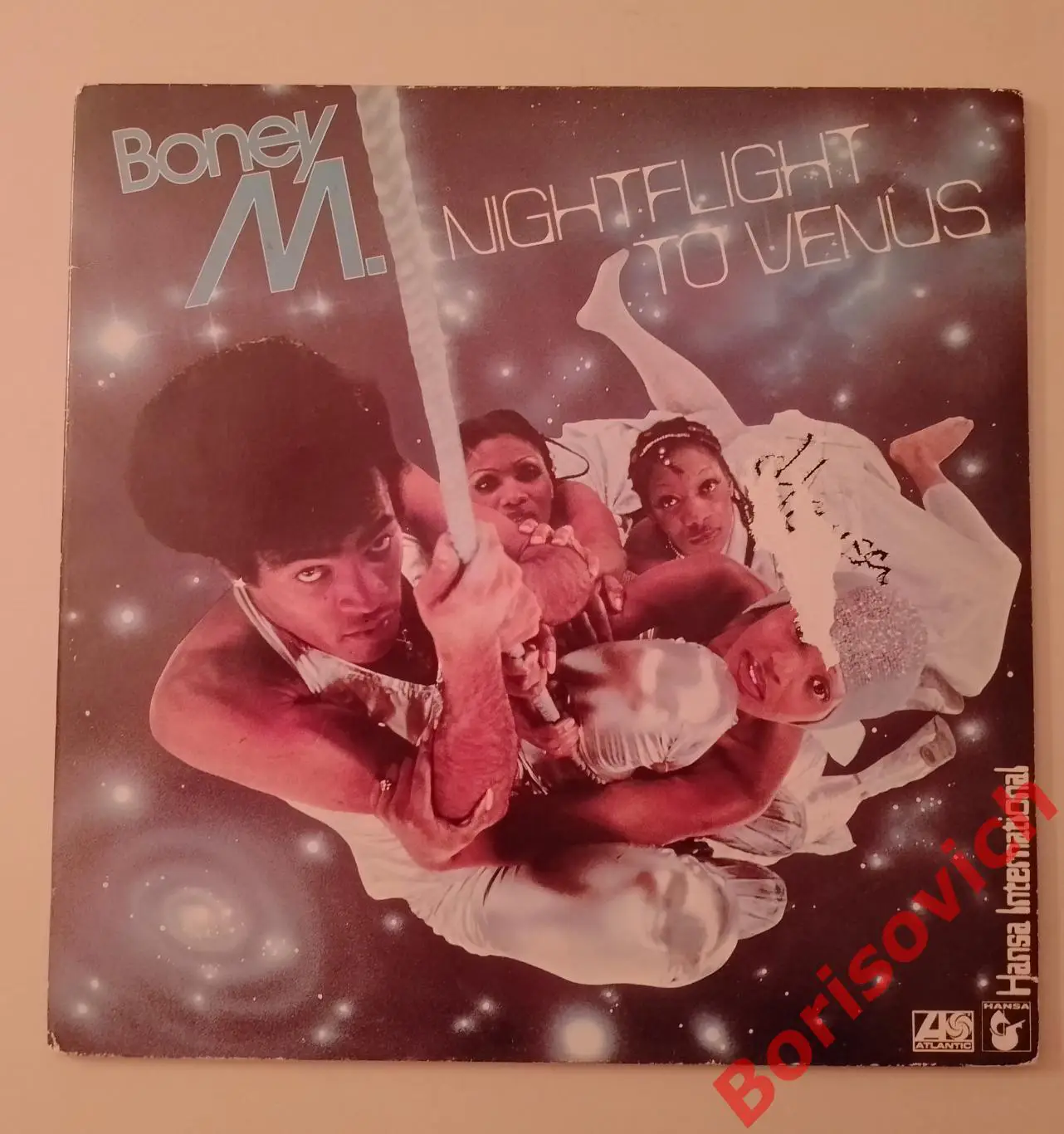 Boney M Nightflight to Venus 1978 Atlantic Hansa records Made in UK