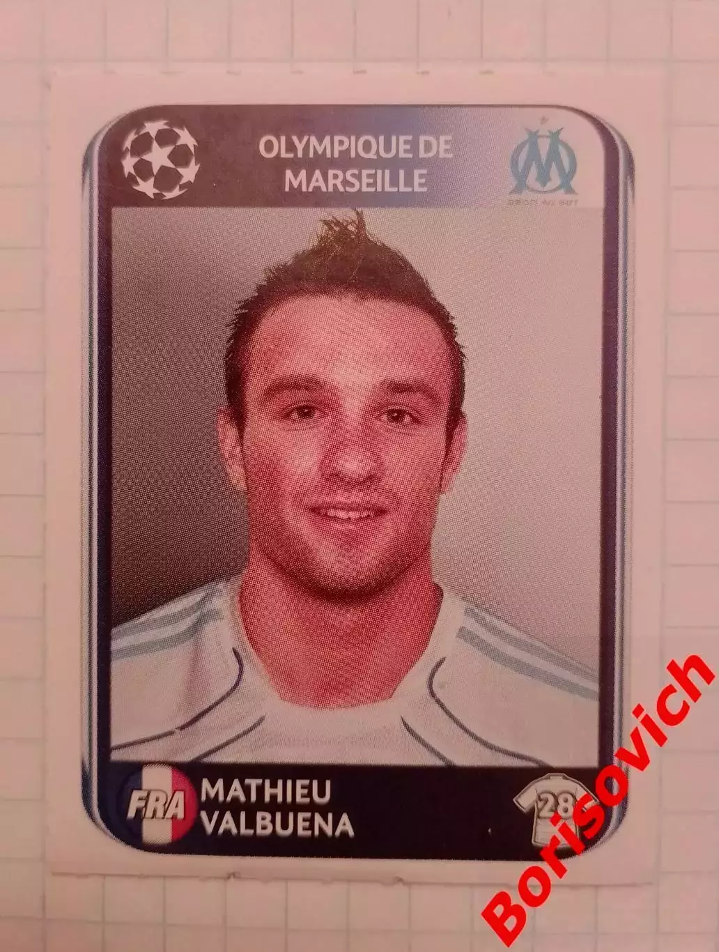 Лига Чемпионов 2011 Mathieu Valbuena Olympique de Marseille 374. 31