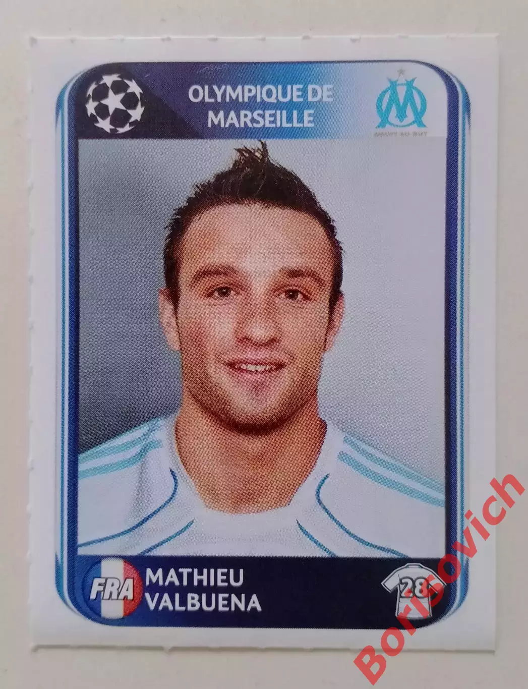 Лига Чемпионов 2011 Mathieu Valbuena Olympique de Marseille 374. 32