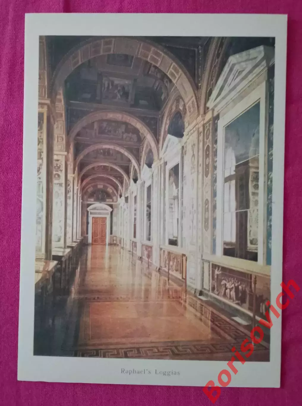 ГОСУДАРСТВЕННЫЙ ЭРМИТАЖ ЛЕНИНГРАД ЛОДЖИИ РАФАЭЛЯ 1980