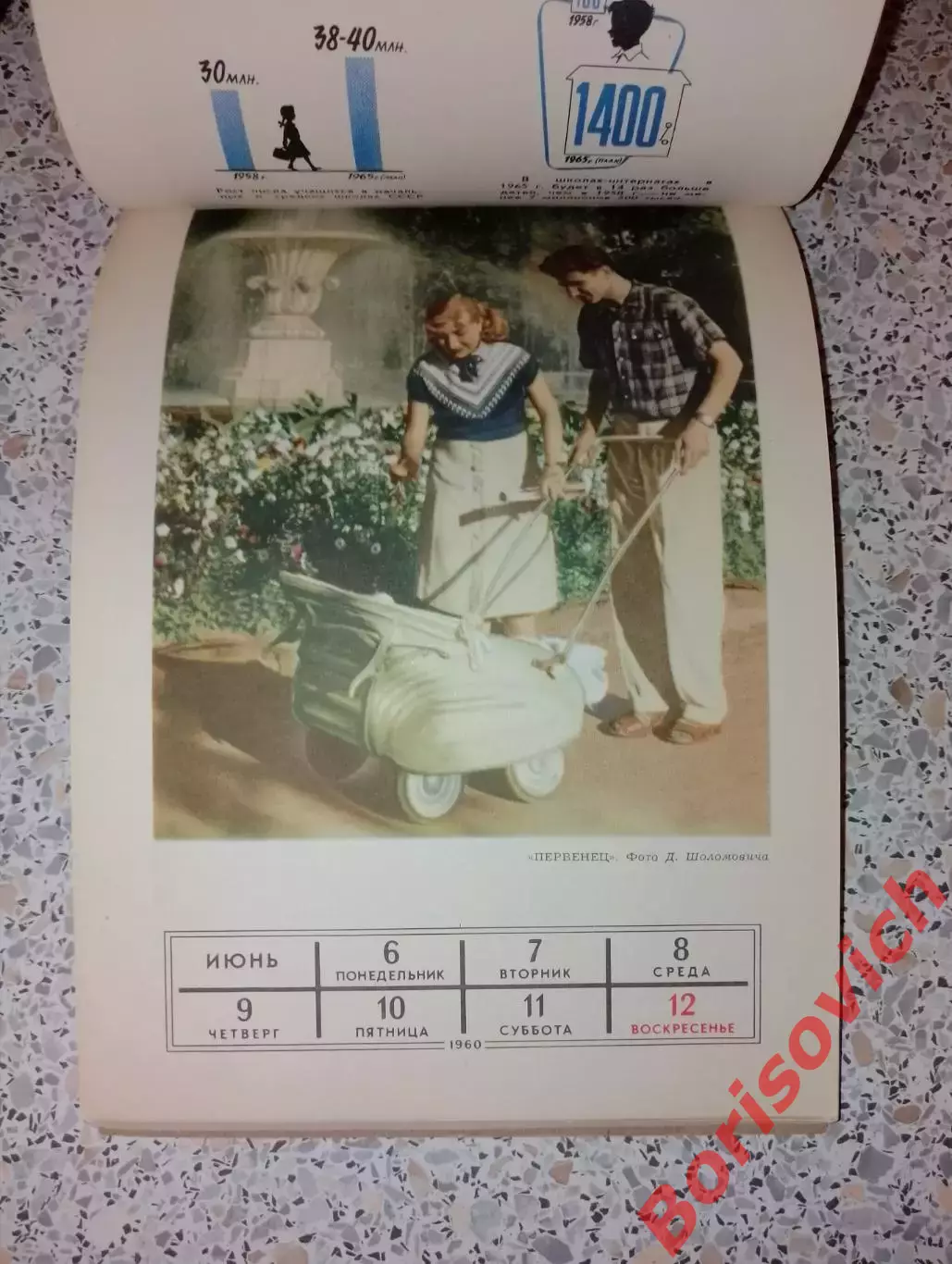 Женский календарь 1960 3