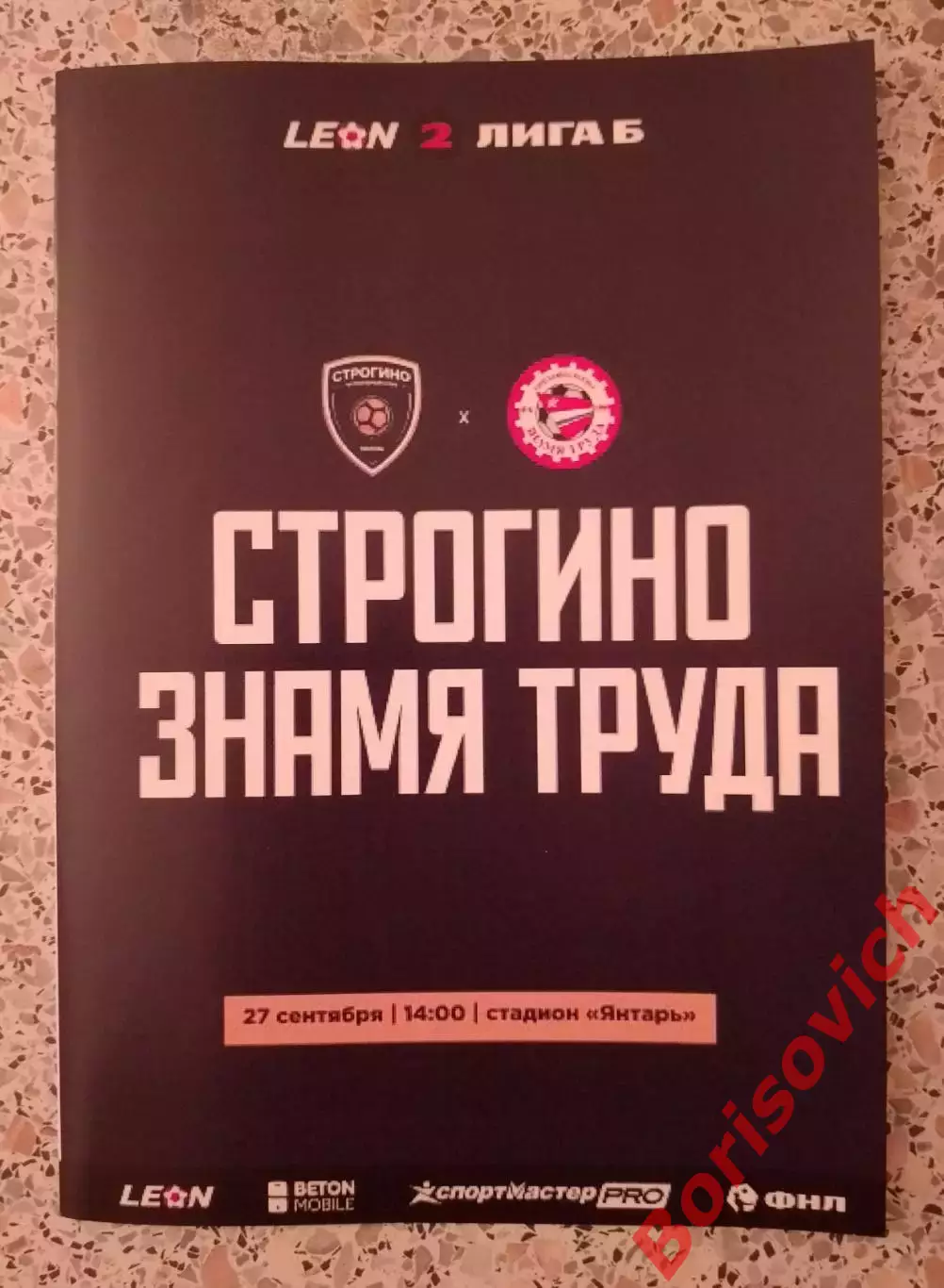 Строгино Москва - Знамя труда Орехово-Зуево 29-07-2025