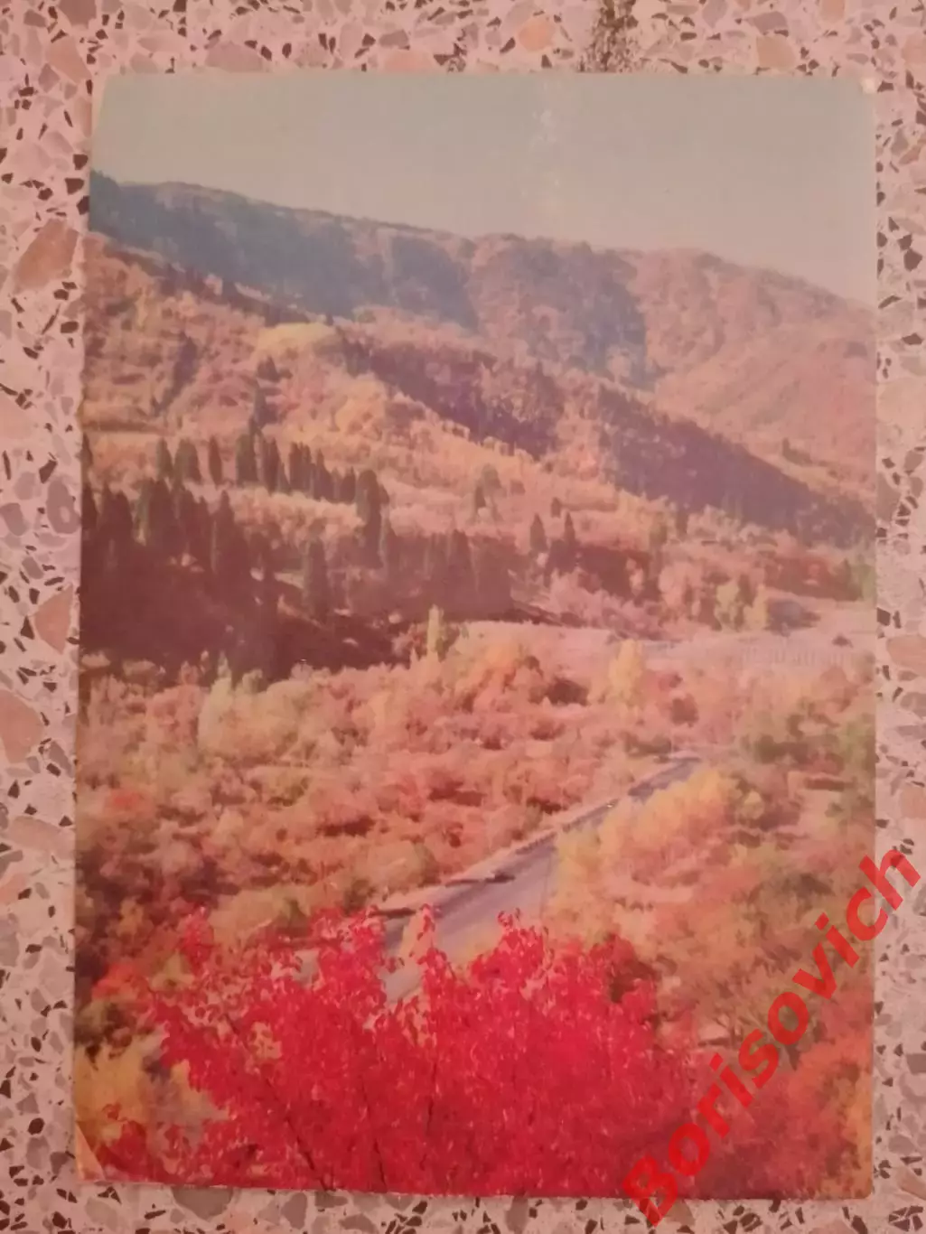 Алма-Ата Дорога на Медео 1980