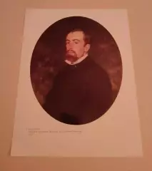 Репродукция И. Е. Репин Портрет художника В. Д. Поленова