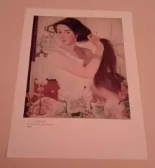 Репродукция З. Е. Серебрякова ЗА ТУАЛЕТОМ Автопортрет