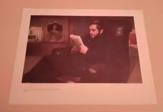 Репродукция Л. С. Бакст Портрет А. Н. Бенуа