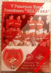 V Розыгрыш Кубка Российского Спартака 12-01-2020 Участники в описании.