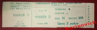 Билет Витязь Подольск - Спартак Москва 26-02-2000 ОБМЕН