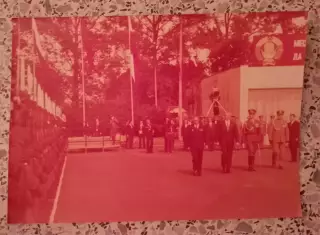 Проводы Л. И. Брежнева в аэропорту Окенце в июле 1974 г Крайова Румыния