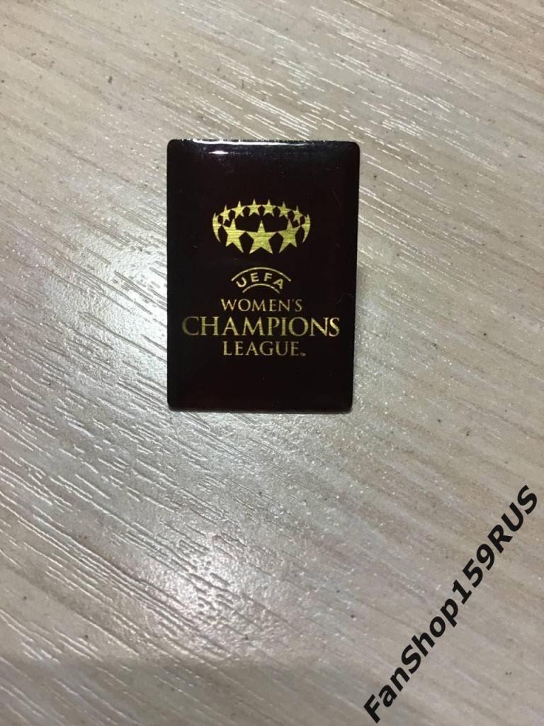 Лига Чемпионов женщины, официальная продукция, знак, значок, футбол, цанга