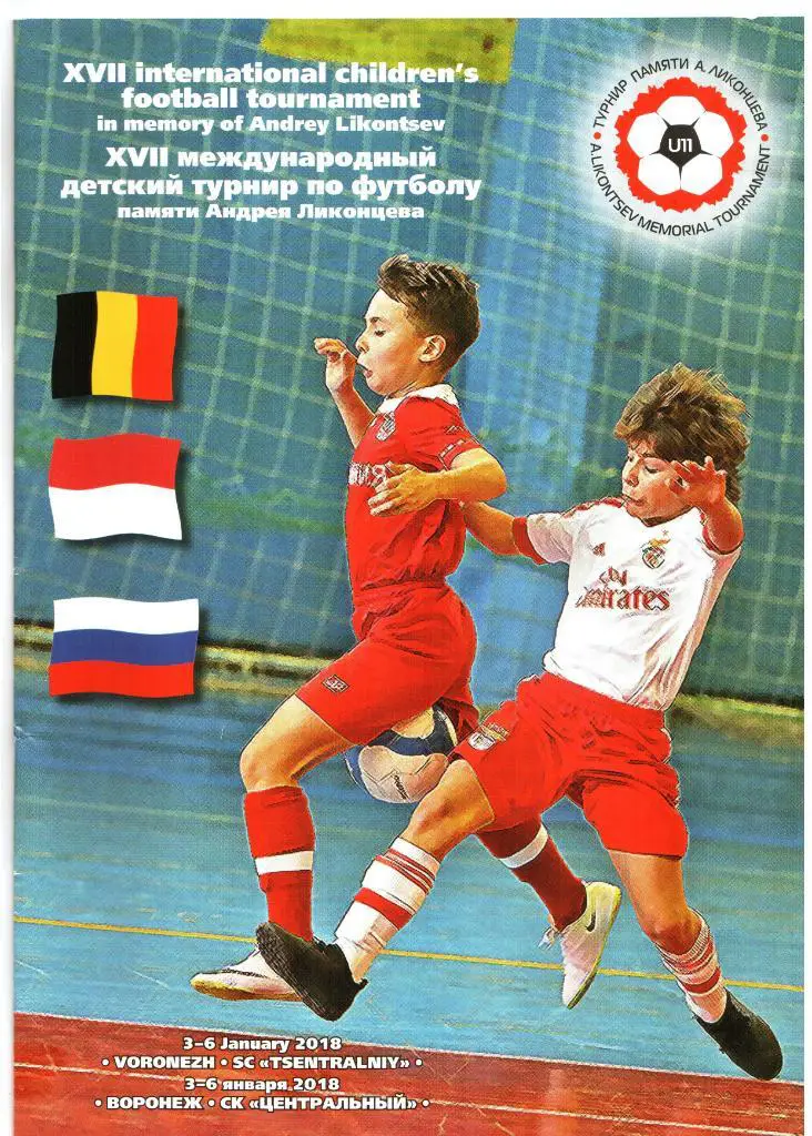 г.Воронеж. 3-6.01.2018г. Детский турнир памяти Андрея Ликонцева.