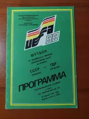 срср(збірна) - НДР(збірна) 29.04.1987