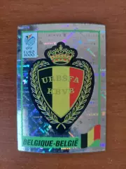 Наклейки Panini. ЧЄ 2000. Емблема Бельгії.