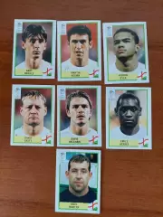 Наклейки Panini. ЧЄ 2000. Команда Англії.