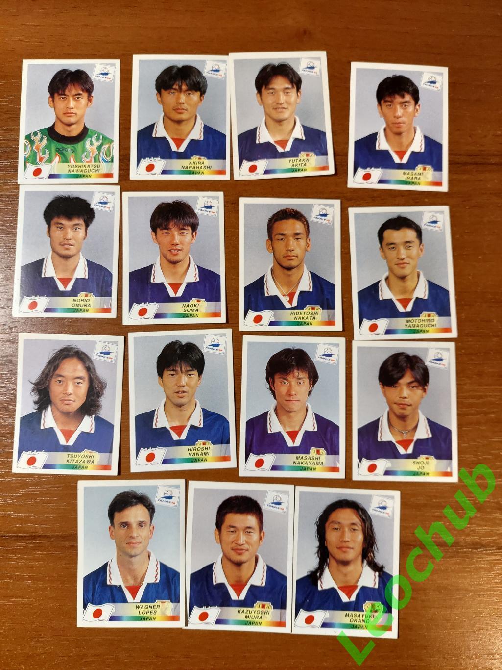 ЧС Франція 1998. Команда Японії.