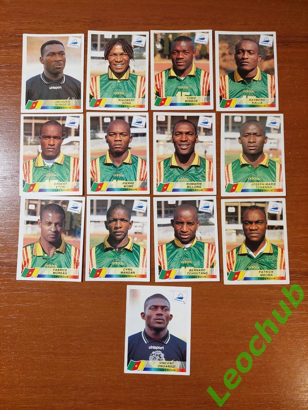 ЧС Франція 1998. Команда Камерун.