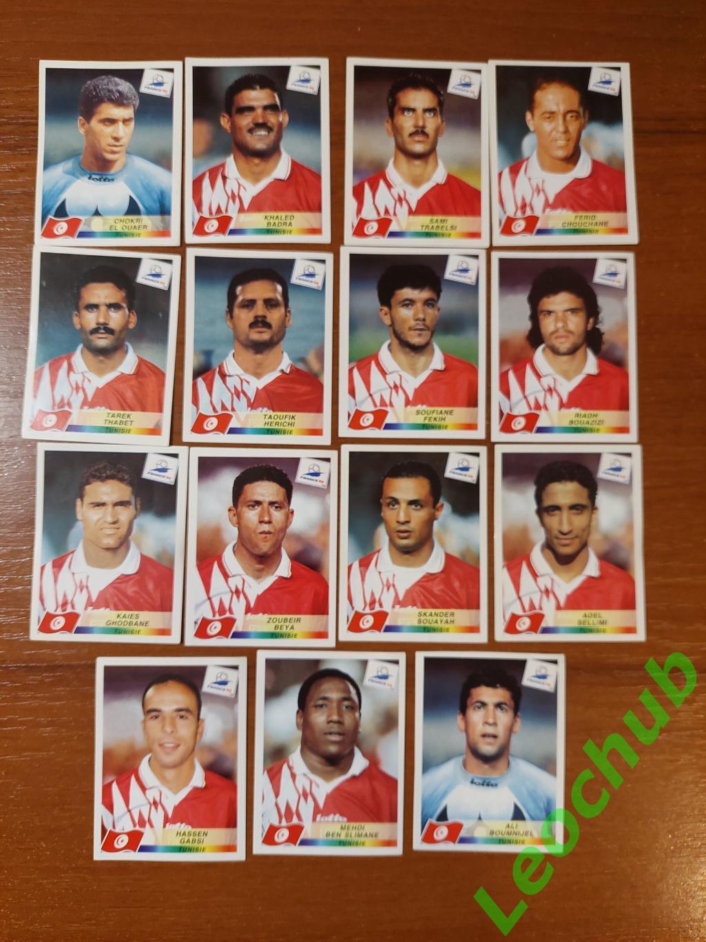 ЧС Франція 1998. Команда Туніс.
