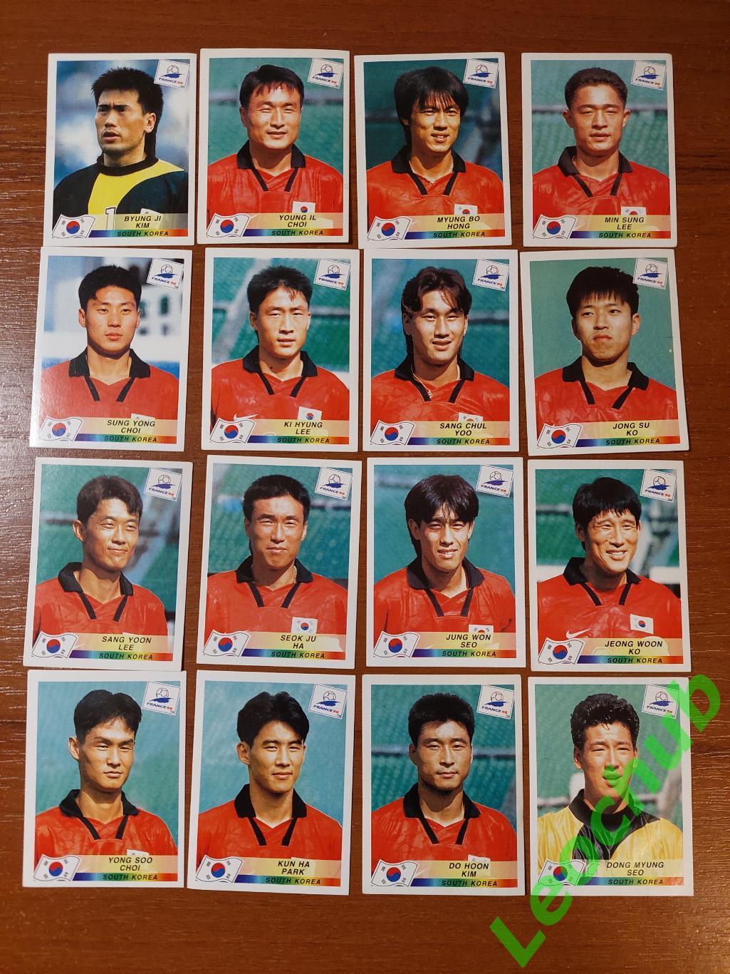 ЧС Франціч 1998. Команда Південна Корея.