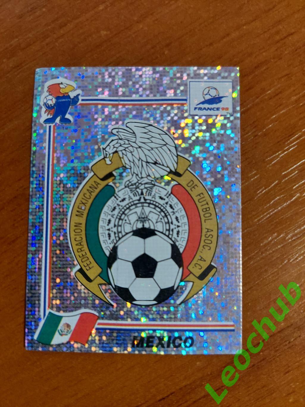 ЧС Франція 1998. Емблема Мексики.