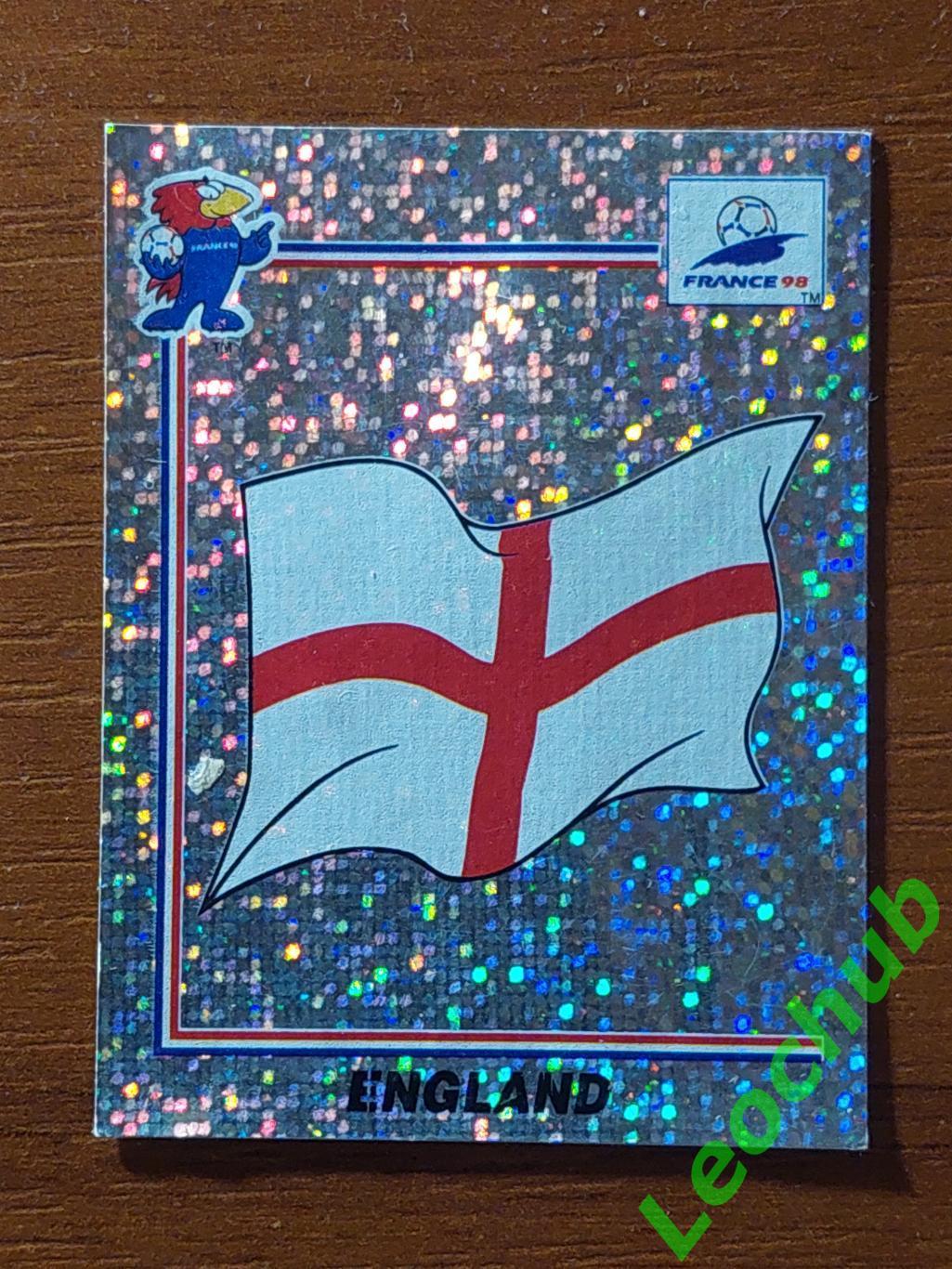 ЧС Франція1998. Емблема Англії.