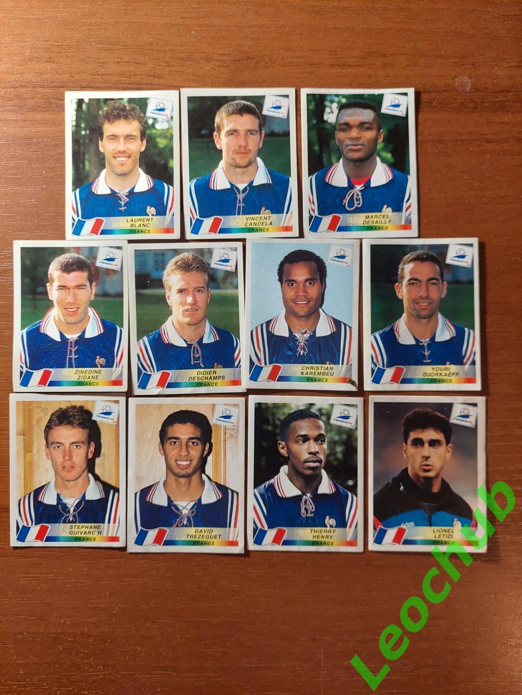 ЧС Франція1998. Команда Франції.