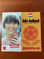 Інформаційна програмка збірної Нідерландів до ЧЄ 1980.