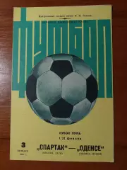 спартак(москва) - Оденсе(Оденсе) 03.10.1984