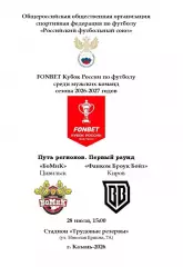 БоМиК Цивильск - Фанком Броук Бойз Киров 28 июля 2026 года
