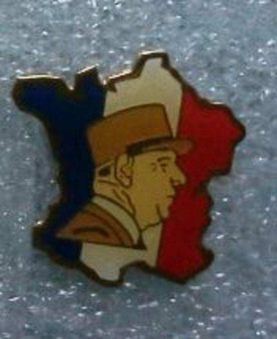 FRANCE FLAG president Charles de Gaulle