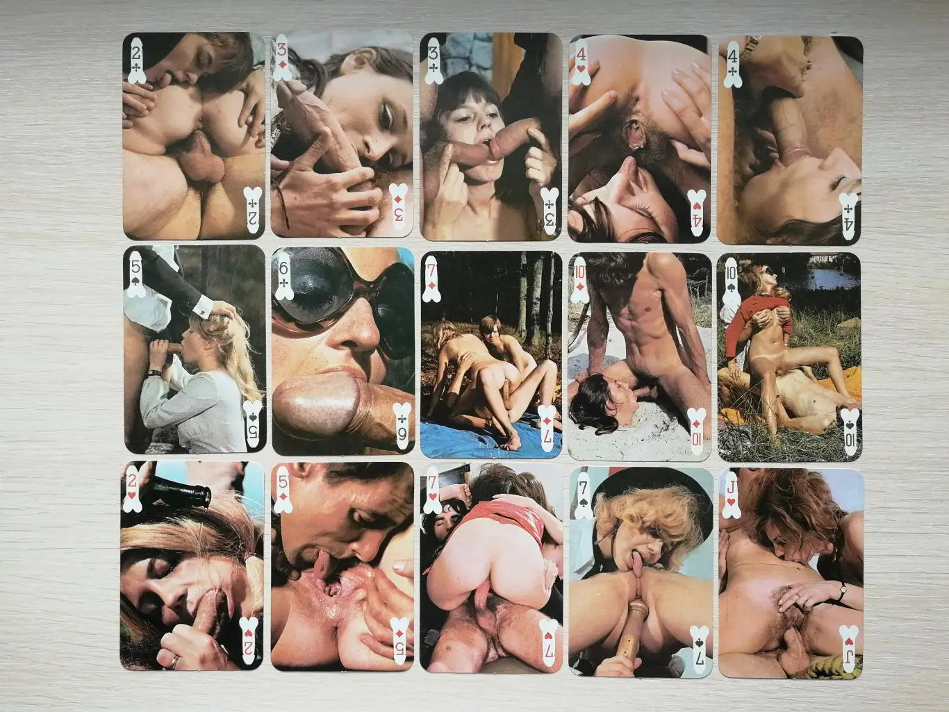 Игральные карты In Color, Голландия 1970-е, оригинал, 56 шт. 6