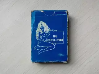 Игральные карты In Color, Голландия 1970-е, оригинал, 56 шт.