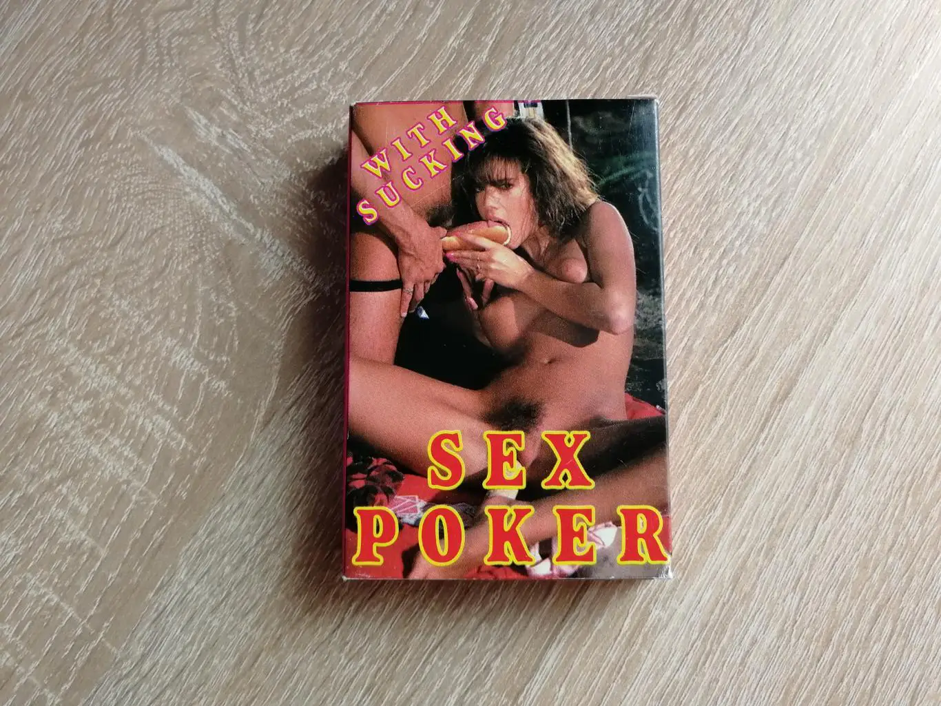 Игральные карты Sex Poker - Sucking Cum Shots, Испания 1991, оригинал, 54 шт.