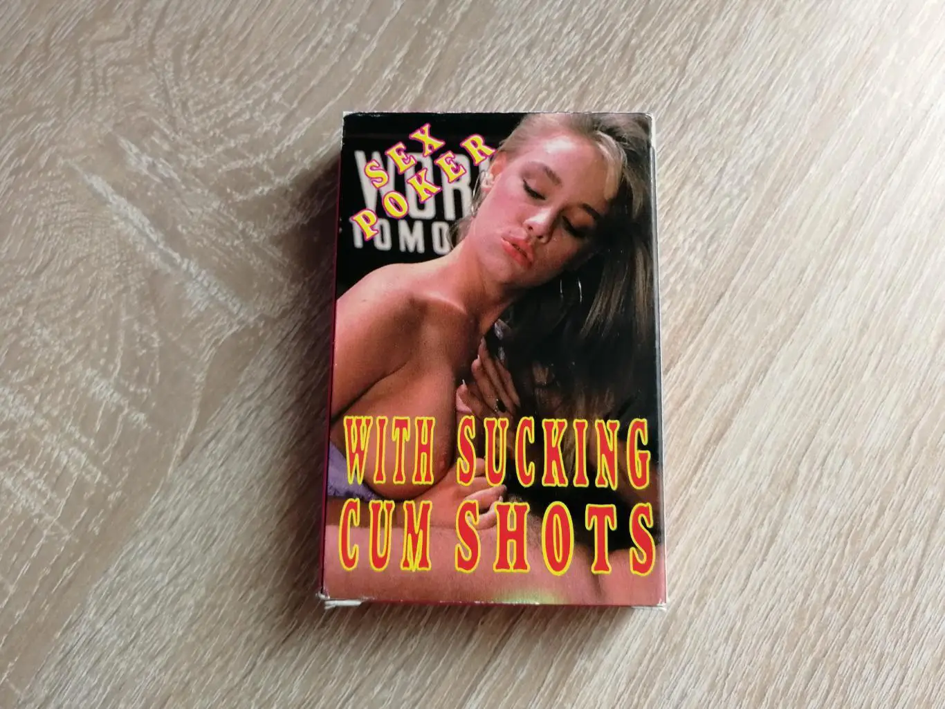Игральные карты Sex Poker - Sucking Cum Shots, Испания 1991, оригинал, 54 шт. 1