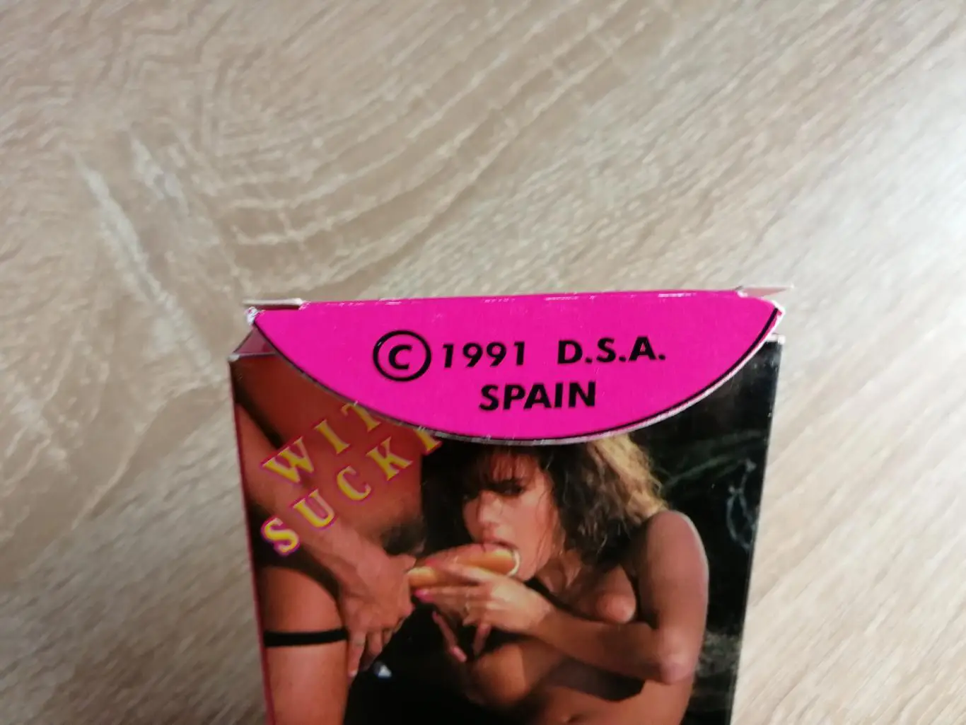 Игральные карты Sex Poker - Sucking Cum Shots, Испания 1991, оригинал, 54 шт. 2