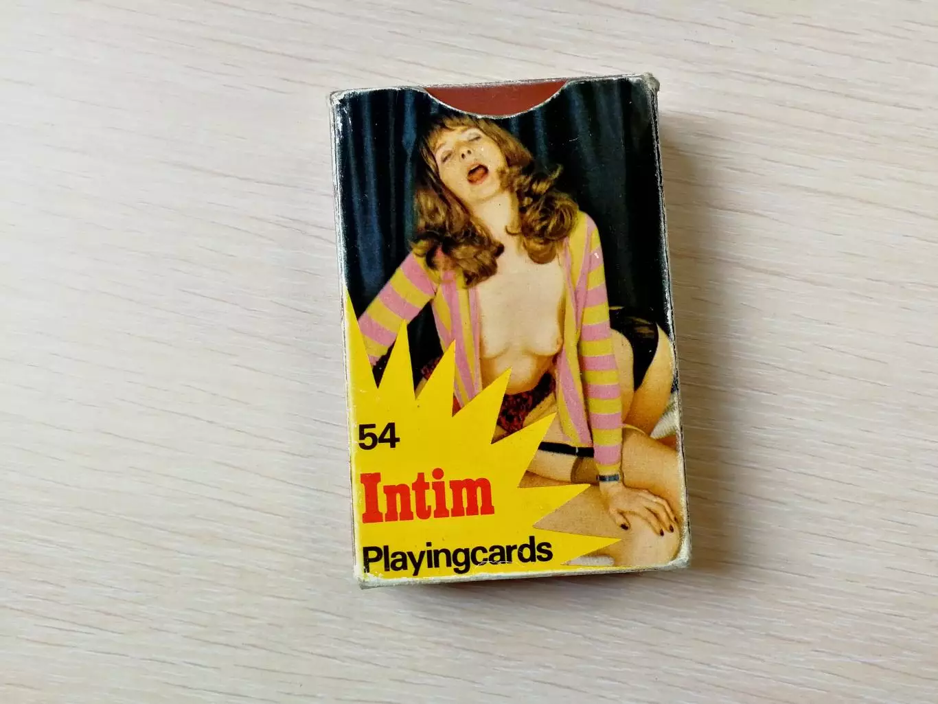 Игральные карты Intim, Швеция 1970-е, оригинал, 54 шт.