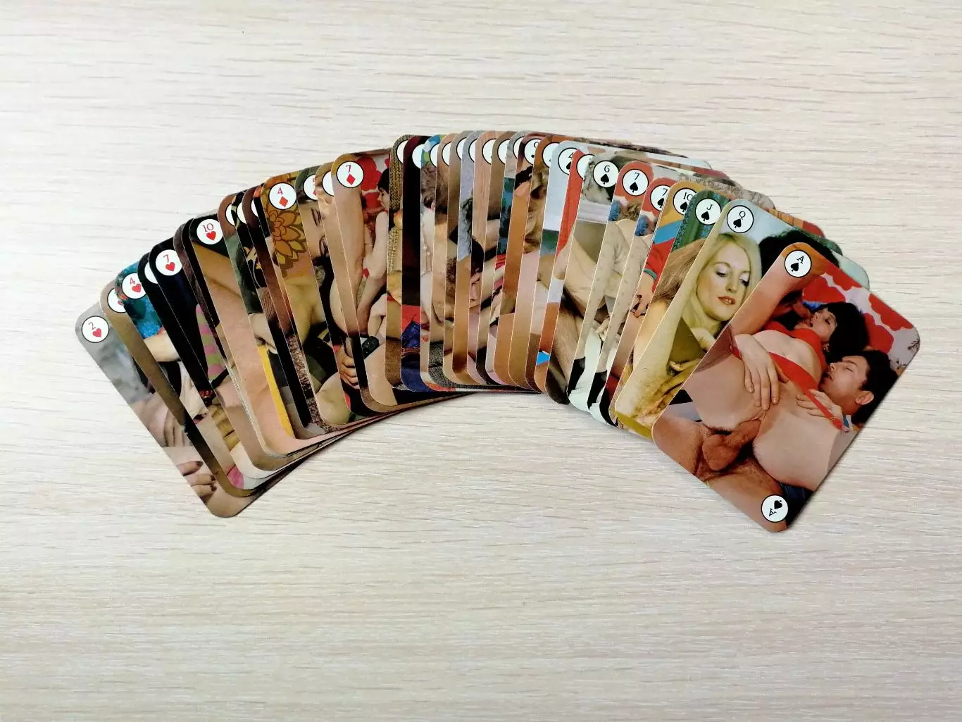 Игральные карты Intim, Швеция 1970-е, оригинал, 54 шт. 5