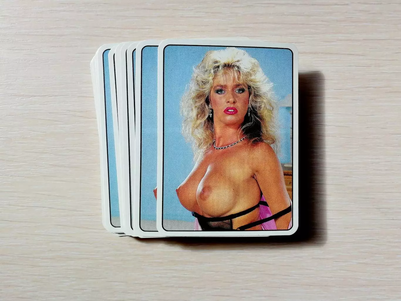 Игральные карты Color Climax - Sucking Cum Shots, Дания 1989, оригинал, 54 шт. 5