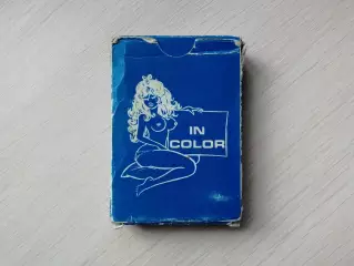 Игральные карты In Color, Голландия 1970-е, оригинал, 56 шт.