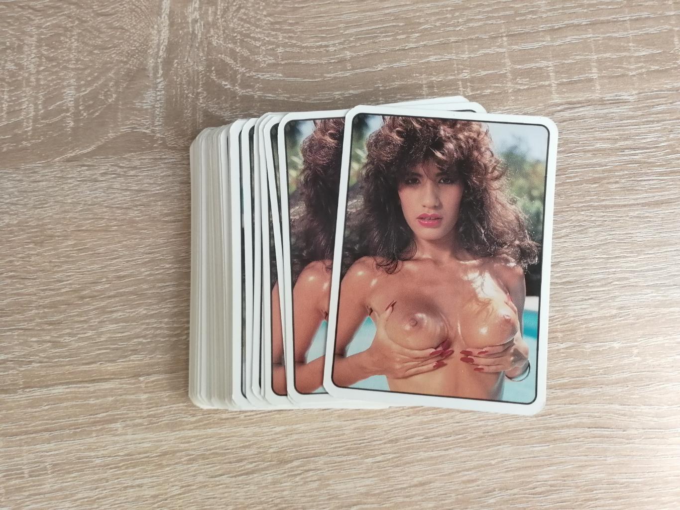 Игральные карты Color Climax - Shaved Girls, Дания 1986, 100% оригинал, 54 шт. 5