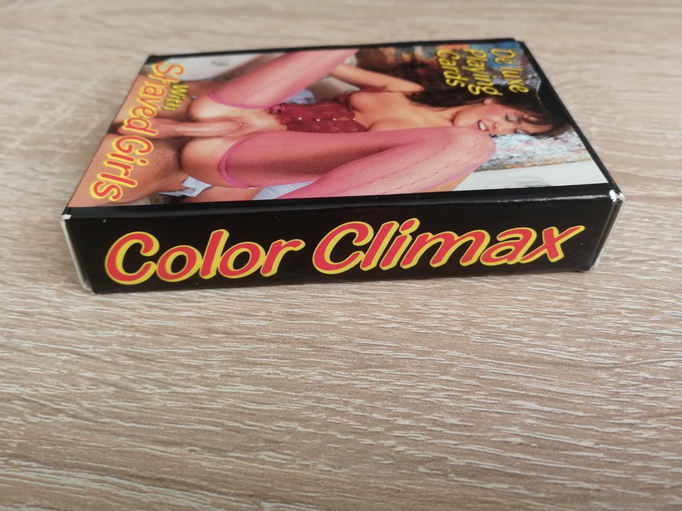 Игральные карты Color Climax - Shaved Girls, Дания 1986, 100% оригинал, 54 шт. 3